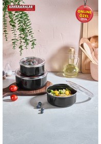 Resim Kahramanlar Prime Emaye Saklama Kabı 3'lü 