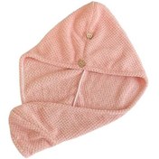 Resim Bone Yüzme Bonesi Mikrofiber Saç Havlusu Pembe Pembe 