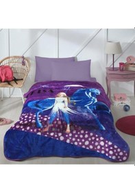 Resim Özdilek Frozen Snow Queen Tek Kişilik Battaniye 