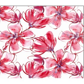 Resim Olinpa Cam Ocak Arkası Koruyucu | Çiçek Desenli 