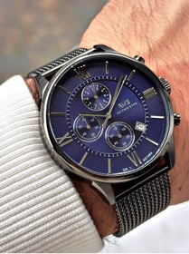 Resim Romanson Fonksiyonlu Çelik Kordon Çelik Kasa Erkek Kol Saati 1464.05 