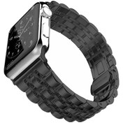 Resim Apple Watch Ultra 49mm Kordon KRD-14 Metal Kordon 