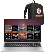 Resim HP 255 G10 Ryzen 5 7530U 64GB RAM 4TB SSD 15.6'' FHD FDOS 8A547EA & PER4 ÇANTA 