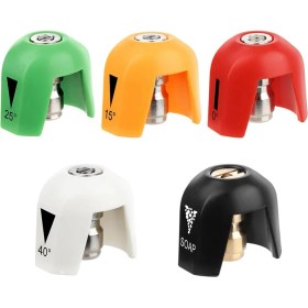 Resim Quartz Realm 5 Pack Hızlı Bağlantı Basınç Yıkayıcı Nozul Ipuçları Base-For SPX3000 Serisi ve Evrensel Basınçlı Yıkayıcılar (Yurt Dışından) 