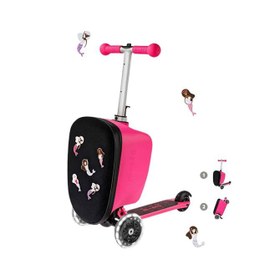 Resim Micro Micro Luggage Patch & Play Pink Unisex Çocuk Mavi Scooter 