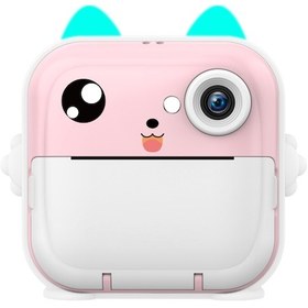 Resim Steep Solid Q7 Anlık Termal Yazıcılı Dijital Çocuk Kamerası 2.4" HD Şipşak Fotoğraf Makinesi 