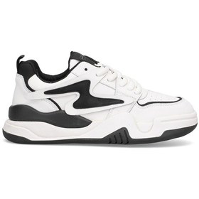 Resim Lufian Maya Kadın Sneaker Ayakkabı Bej Siyah Bej Siyah 