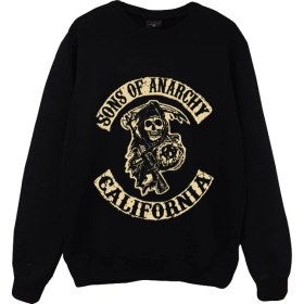 Resim Stonedfame Sons Of Anarchy Spor Sweatshirt 