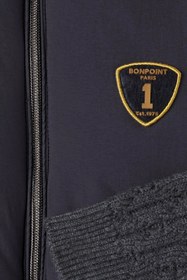 Resim Jarod Ribbed Logo Patch Detaylı Bebek Ceket - Siyah / Y 4 