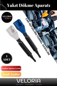 Resim Genel Markalar Premium Seri Taşınabilir Otomobil Araba Motor Sıvı Hortumu Pratik Yağ Yakıt Dökme Aparatı 1 Adet 