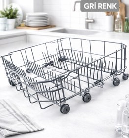 Resim Arçelik 6231 T Bulaşık Makinesi Alt Sepet 1758976300 