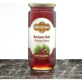 Resim Köyceğiz Balı Kestane Balı Cam Kavanoz 660 G 