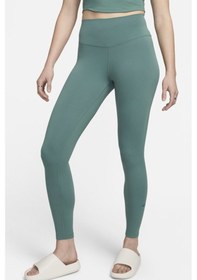 Resim Nike One High Rise Leggings Full Length 2 Cepli Yüksek Belli Toparlayıcı Tayt Yeşil Yeşil 
