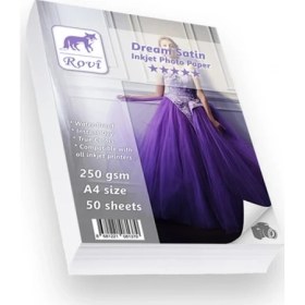 Resim Rovi Dream Satin Fotoğraf Kağıdı 240gsm 50yp A4 