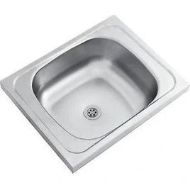 Resim As Paslanmaz Krom Evye Lavabo 40 x 50 cm 