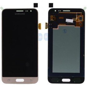 Resim Nokta Teknik Samsung Galaxy J3 2016 J320 Lcd Ekran Dokunmatik Oled Gold 
