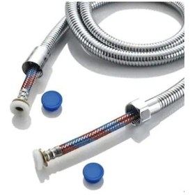 Resim KALİTE - Paslanmaz Kırılmaz Çelik Örgülü Duş Hortumu 