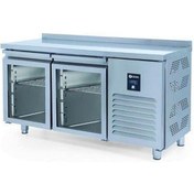 Resim Iceinox Tezgah Tip Gn Buzdolabı 2 Cam Kapılı 