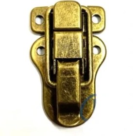 Resim Sandık, Kutu Klipsi, Ön Kilidi - 48X30MM, Antik, 100 Adet ( Lisinya ) 