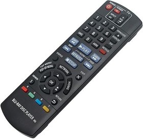 Resim Panasonic DMP-BD75 Blu-ray Oynatıcılar için yeni N2QAYB000575 Uzaktan Kumanda fit 