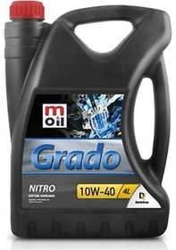 Resim M Oil Grado Nitro 10W-40 Motor Yağı 4 L 