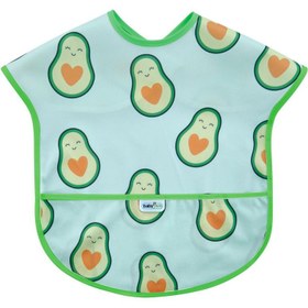 Resim BabyJem Baskılı BLW Kolsuz Önlük 788 Avokado 