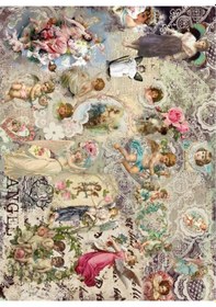 Resim Cadence Pirinç Dekopaj Kağıdı Model 345 29X42Cm 