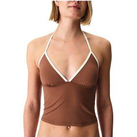 Resim Penti Açık Kahverengi Fiona Tankini Bikini Üstü Br30 