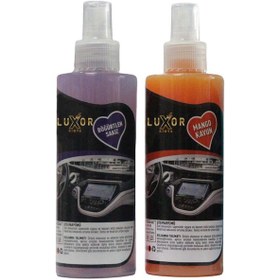 Resim Luxor Kimya Böğürtlen Sakız ve Mango Kavun Oto Kokusu 2 x 200 ML 