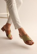 Resim Maiss Shoes Hakiki Deri Kadın Terlik 
