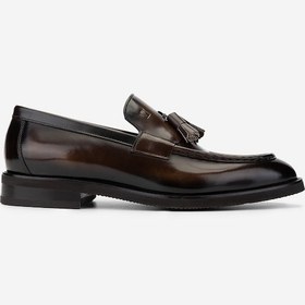 Resim Valmenti Erkek Hakiki Deri Kahverengi Loafer Ayakkabı 342 Brn8753 Erk Ayk Sk24-25 Kahve Dante Kahverengi 