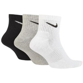 Resim Nike Unisex Spor Çorap - Everyday Cushioned Ankle - Sx7667-964 Çok Renkli 
