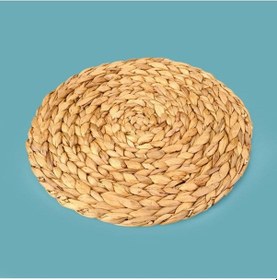 Resim Mien Hasır Amerikan Servis - Kahverengi - 35 Cm Krem 