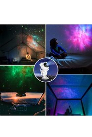 Resim Genel Markalar Astranot Projektör Gece Lambası Hoparlör - GMS5667-7702 