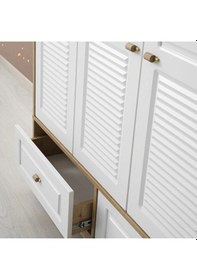 Resim Aymini Milano Bebek Odası Takımı Mia Beyaz 