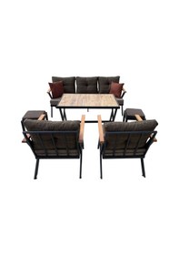 Resim Vega 'N' Model Deluxe Bahçe&Cafe&Balkon Takımı Siyah 
