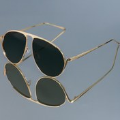 Resim Yeni metal oval şekilli şık gözlükler, benzersiz tek kiriş tasarımı, yüksek kaliteli ve çok yönlü, hem kadınlar hem de erkekler için günlük fotoğraf çekimi ve aksesuar olarak uygun 