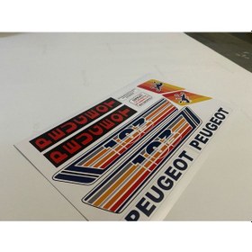Resim Pejo Motor103 Etiket Peugeot Motosiklet 