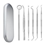 Resim 6 Parça Kutulu Ağız Bakımı Diş Bakım Seti Ağız Hijyen Takımı 