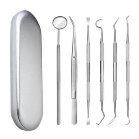 Resim 6 Parça Kutulu Ağız Bakımı Diş Bakım Seti Ağız Hijyen Takımı 