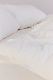 Resim Novel Nevresim Takımı - Mor Mavi / 240x220 cm 