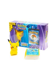 Resim Pikachu Pokemon Figür Hediyeli 50'li Trading Pokemon Card Game Booster Oyun Kartları 