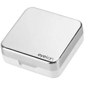 Resim Eyekan Aynalı Kontakt Lens Kutusu Seti Gümüş 