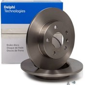 Resim Opel Astra H Arka Fren Dısk Takımı 5'bijonlu Delphı 