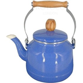 Resim Protocol London İtalyan Çaydanlık Ahşap Kulp 2,5 Lt - Mavi 