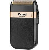 Resim Geeksen Razor Kemeı Elektrikli Tıraş Makinesi İleri Geri Hareket Eden Çift Kesici Başlıklar Hızlı Tıraş Akıllı Algı Kuru Islak Çift Tıraş Siyah 