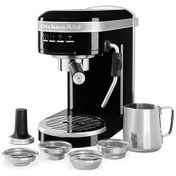 Resim Kitchenaid 5Kes6503Eob Proline Espresso Mak. - Onyx Black 