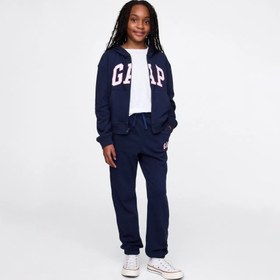 Resim Gap Logo Relaxed Fit Çocuk Lacivert Eşofman Altı 
