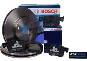 Resim Peugeot 408 (2023-2024) Ön Fren Disk Ve Balata Set Takımı (Bosch) 