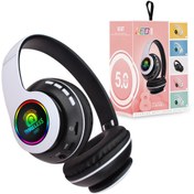 Resim Powermaster 66-BT Kulak Üstü Kablosuz Kulaklık Bluetooth Kulaklık Rgb Işıklı 